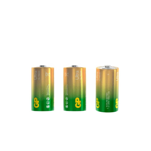 Алкалиновые батарейки GP Ultra Alkaline G-Tech 14А типоразмера C - 2 шт. на блистере