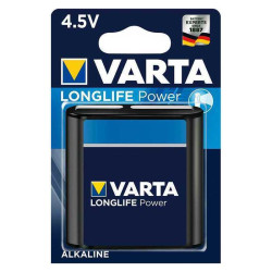 Батарейка Varta LONGLIFE POWER (HIGH ENERGY) 3LR12 BL1 Alkaline 4.5V (4912) (1/10/100)