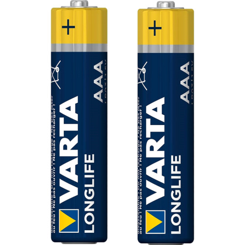 Батарейка Varta LONGLIFE LR03 AAA BL2 Alkaline 1.5V (4103) (2/20/100) (2 шт.)