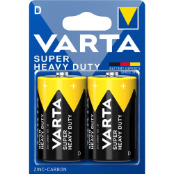 Батарейка Varta SUPERLIFE R20 D BL2 Heavy Duty 1.5V (2020) (2/24/120) (2 шт.)