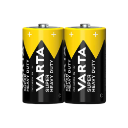 Батарейка Varta SUPERLIFE R14 C Shrink 2 Heavy Duty 1.5V (2014) (2/24/120) (24 шт.)