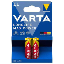 Батарейка Varta LONGLIFE MAX POWER (MAX TECH) LR6 AA BL2 Alkaline 1.5V (4706) (2/40/200)