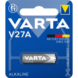 Батарейка Varta ELECTRONICS LR27/A27/MN27 BL1 Alkaline 12V (4227) (1/10/100) (1 шт.)