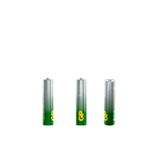 Алкалиновые батарейки GP Super Alkaline G-Tech 24A AAA - 4 шт. на блистере
