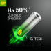 Алкалиновые батарейки c технологией G-tech GP Ultra Plus Alkaline 24А AАA - 4 шт. на блистере (4 шт.)