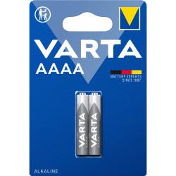 Батарейка AAAA/ Батарейка Varta AAAA/25A/LR61/LR8D425 BL2 Alkaline 1.5V (04061) (2/20/100) (2 шт.)