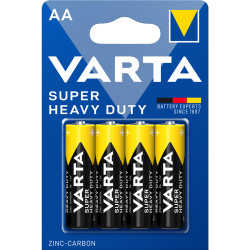 Батарейка Varta SUPERLIFE R6 AA BL4 Heavy Duty 1.5V (2006) (4/48/240) (4 шт.)