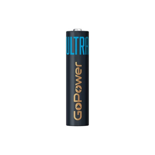 Батарейка GoPower ULTRA LR03 AAA BL4 Alkaline 1.5V (4/40/480) (4 шт.)