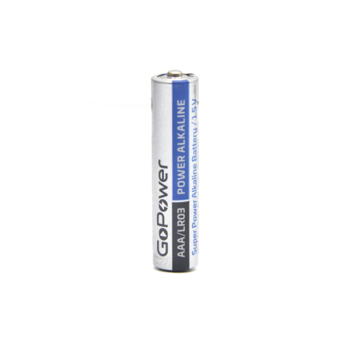 Батарейка GoPower LR03 AAA BL2 Alkaline 1.5V (2/24/480) блистер (2 шт.)