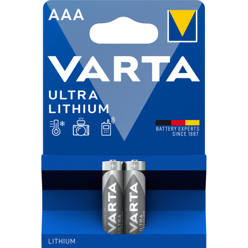 Батарейка Varta ULTRA FR03 AAA BL2 Lithium 1.5V (6103) (2/20/100) (2 шт.)