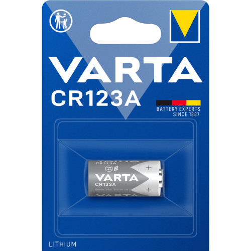 Батарейка Varta Professional CR123A BL1 Lithium 3V (6205) (1/10/100) (1 шт.)