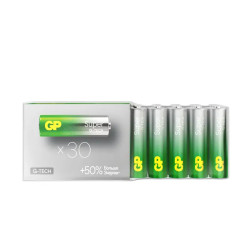 Алкалиновые батарейки GP Super Alkaline 15А АA - 30 шт. в пленке