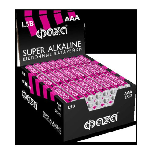 Элемент питания/ Элемент питания AAA LR03 Super Alkaline Shrink-4