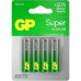 Батарея GP Super 15AA21-2CRSBC4 AA (4шт) блистер