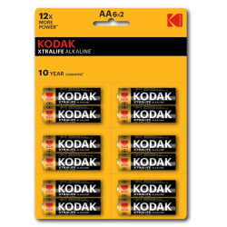 Батарейка/ Батарейка LR6-12BL perforated (6x2BL) XTRALIFE Alkaline [KAA-2x6 perf] (144/576/18432)