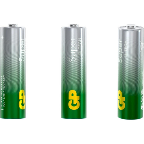 Батарея GP Super 15AA21RA-2CRS4 AA (4шт) спайка Батарея GP Super 15AA21RA-2CRS4 AA (4шт) спайка