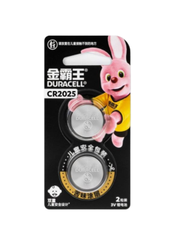 Батарейка CR2025/ Батарейка Duracell CR2025 BL2 Lithium 3V CN (Китай) (2/12/144) (2 шт.)