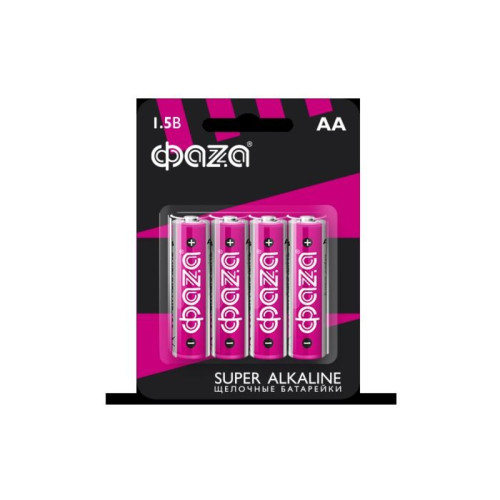Элемент питания/ Элемент питания LR 6 (AA) Super Alkaline блистер, 4 шт.