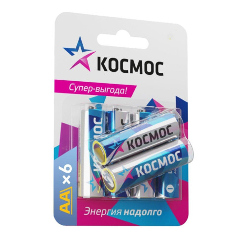 Батарейка/ Батарейка LR6 (AA) 1.5V Alkaline 6BL,