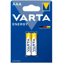 Батарейка AAA/ Батарейка Varta ENERGY LR03 AAA BL2 Alkaline 1.5V (4103) (2/20/100) (2 шт.)
