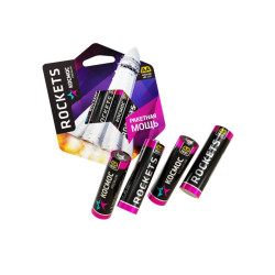 Батарейка/ Батарейка LR6 (AA) 1.5V Alkaline 4BL Rockets