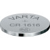 Батарейка CR1616/ Батарейка Varta ELECTRONICS CR1616 BL1 Lithium 3V (6616) (1/10/100) (1 шт.)