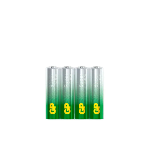 Алкалиновые батарейки GP Super Alkaline G-Tech 15А АA - 4 шт. в пленке (4 шт.) Алкалиновые батарейки GP Super Alkaline G-Tech 15А АA - 4 шт. в пленке (4 шт.)