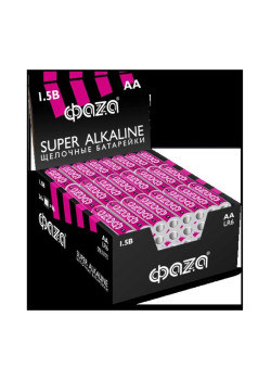 Элемент питания алкалиновый/ Элемент питания алкалиновый, LR 6(АА) Super Alkaline 4шт