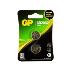 Батарейка дисковая литиевая/ Батарейка дисковая литиевая GP Lithium CR2032