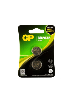 Батарейка дисковая литиевая/ Батарейка дисковая литиевая GP Lithium CR2032