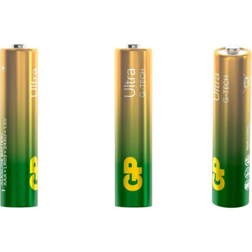 Батарея GP Ultra Alkaline 24AUA21-2CRSBC4 AAA (4шт) блистер