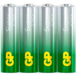 Батарея GP Super 15AA21RA-2CRS4 AA (4шт) спайка