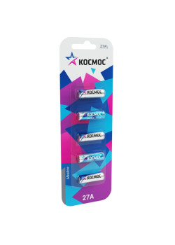 Батарейка/ Батарейка 27А 12V Alkaline 5BL для автосигнализации