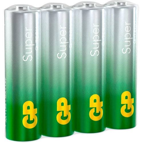 Батарея GP Super 15AA21RA-2CRS4 AA (4шт) спайка Батарея GP Super 15AA21RA-2CRS4 AA (4шт) спайка