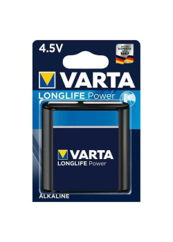 Батарейка Varta LONGLIFE POWER (HIGH ENERGY) 3LR12 BL1 Alkaline 4.5V (4912) (1/10/100)