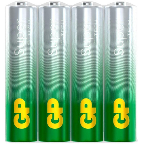 Батарея GP Super 24AA21RA-2CRS4 AAA (4шт) спайка