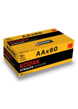 Батарейка/ Батарейка LR6-60 (4S) colour box XTRALIFE Alkaline [KAA-60] (60/720/20160)