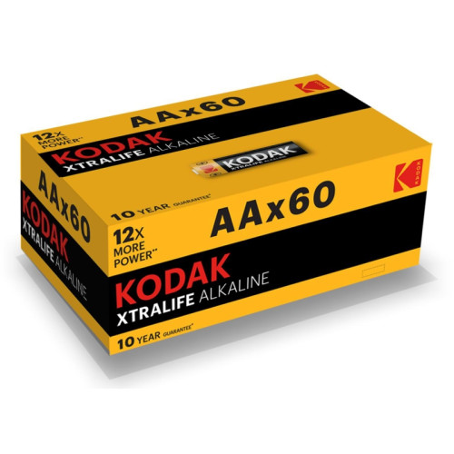 Батарейка/ Батарейка LR6-60 (4S) colour box XTRALIFE Alkaline [KAA-60] (60/720/20160)