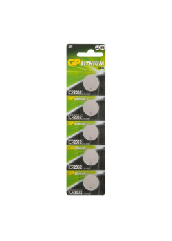Батарейка дисковая литиевая/ Батарейка дисковая литиевая GP Lithium CR2032