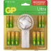 Батарея GP Ultra 15AU/24AU/FANWETA21-2CRSBC24 AA/AAA (промо:Вентилятор в подарок) (24шт) блистер