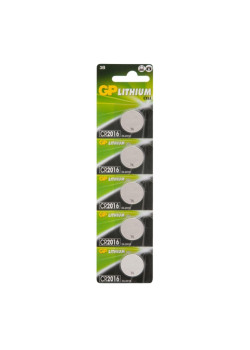 Батарейка дисковая литиевая/ Батарейка дисковая литиевая GP Lithium CR2016