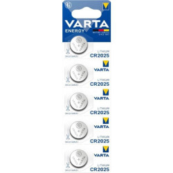 Батарея Varta Energy CR2025 BL5 Lithium 3V CR2025 (5шт) блистер