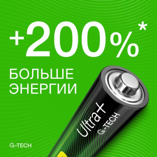 Батарейка алкалиновая/ Батарейка алкалиновая c технологией G-tech GP Ultra Plus Alkaline 15А AА Батарейка алкалиновая/ Батарейка алкалиновая c технологией G-tech GP Ultra Plus Alkaline 15А AА