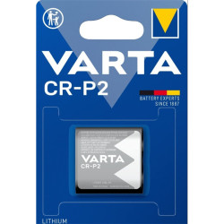 Батарейка/ Батарейка Varta CR-P2 BL1 Lithium 6V (6204) (1/10/100) (1 шт.)