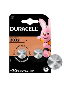 Батарейка CR2032/ Батарейка Duracell CR2032 BL2 Lithium 3V (2/20/200) (2 шт.)