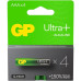 Батарея GP Ultra Plus Alkaline 24AUPA21-2CRSB4 AAA (4шт) блистер