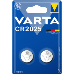 Батарейка CR2025/ Батарейка Varta ELECTRONICS CR2025 BL2 Lithium 3V (6025) (2/20/200) (2 шт.)