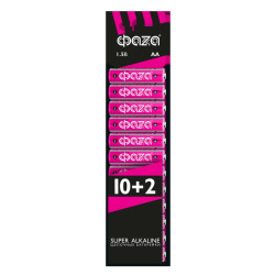 Элемент питания/ Элемент питания LR 6 (AA) Super Alkaline набор 10+2