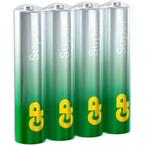 Батарея GP Super 24AA21RA-2CRS4 AAA (4шт) спайка
