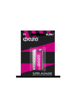 Элемент питания/ Элемент питания, крона 6LR61 Super Alkaline, блистер, 1шт.